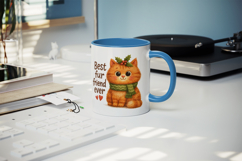 Cat Lover mug wrap printable sublimation design Product Image 5