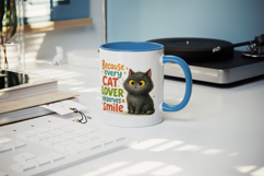 Cat Lover mug wrap printable sublimation design Product Image 5