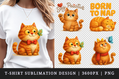 Cat Lover t-shirt printable sublimation design png Product Image 1