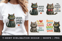 Cat Lover t-shirt printable sublimation design png Product Image 1