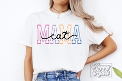 Cat Mama SVG - Cat Quote PNG - Cat Mom Fur Mama Shirt PNG Product Image 4