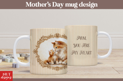 Mothers Day Mug Vintage Mom Cat Mug wrap Mothers day quote Product Image 1