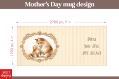 Mothers Day Mug Vintage Mom Cat Mug wrap Mothers day quote Product Image 2