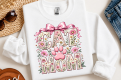 Cat Mom sublimation design PNG Product Image 3