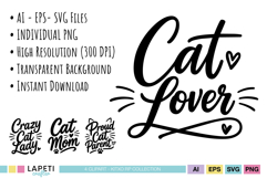 Cat lady SVG cut files for pet lovers