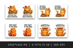 Cat Mom mug wrap printable sublimation design Product Image 2