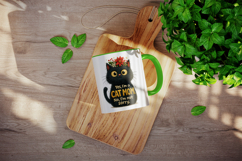 Cat Mom mug wrap printable sublimation design Product Image 4