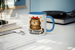 Cat Mom mug wrap printable sublimation design Product Image 5