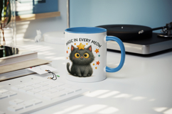 Cat Mom mug wrap printable sublimation design Product Image 5