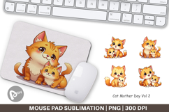 Mouse Pad Cat Mother&#039;s Day Product Image 1
