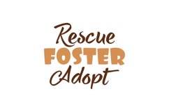 Rescue Foster Adopt Cat Rescue Quote Stickers Product Image 3