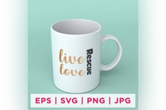 Rescue Live Love Cat Rescue Quote Stickers Product Image 1