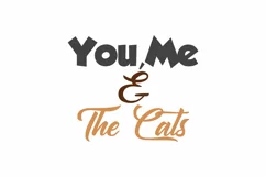You Me & The Cats Cat Rescue Quote Stickers Product Image 3