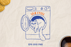 Funny Cat SVG PNG, Sarcastic Quote, Hand Drawn Cat Clipart. Product Image 1