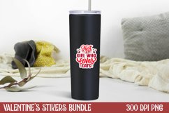 Just a girl who loves cats Sticker Product Image 1