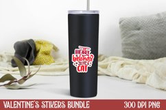 My heart belongs to my cat Sticker Product Image 1