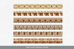 Cat Vintage Seamless Stripe Product Image 1