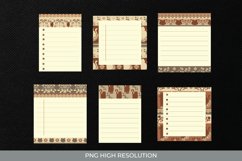 Cat Vintage Shaped Journaling Page Product Image 1