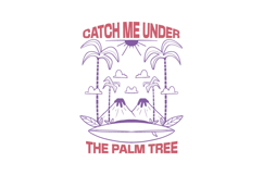 Retro Summer Paradise Beach T-shirt Design Bundle Product Image 8