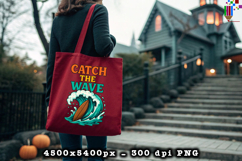 Catch The Wave Surfboard PNG File