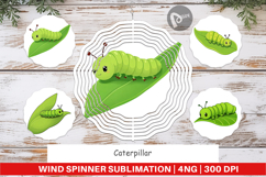 Wind Spinner Spring Caterpillar Product Image 1