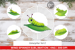 Wind Spinner Spring Caterpillar Product Image 1