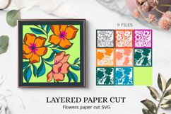 Paper cut / Paper cut flower / Paper cut roses Product Image 1