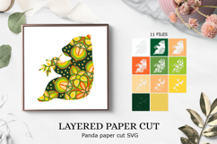 Mandala layered paper cut / mandala svg / 3d shadow box Product Image 1