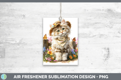 GorgeousCats Bandana Summer Air Freshener design.