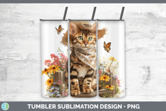 GorgeousCats Bandana Summer Tumbler design.