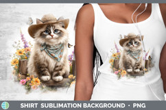GorgeousCats Bandana Summer Shirt design.