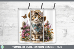 GorgeousCats Bandana Summer Tumbler design.