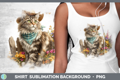 GorgeousCats Bandana Summer Shirt design.