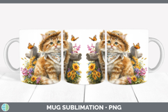 GorgeousCats Bandana Summer Mug Wrap design.