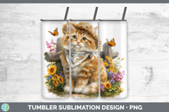 GorgeousCats Bandana Summer Tumbler design.