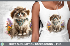 GorgeousCats Bandana Summer Shirt design.