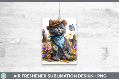 GorgeousCats Bandana Summer Air Freshener design.