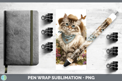 GorgeousCats Bandana Summer Pen Wrap design.
