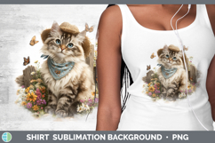 GorgeousCats Bandana Summer Shirt design.