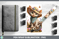 GorgeousCats Bandana Summer Pen Wrap design.