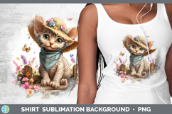 GorgeousCats Bandana Summer Shirt design.