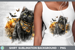 GorgeousCats Boho Autumn Shirt design.
