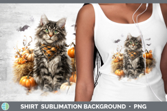 GorgeousCats Boho Autumn Shirt design.