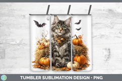 GorgeousCats Boho Autumn Tumbler design.