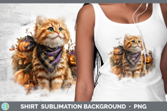 GorgeousCats Boho Autumn Shirt design.