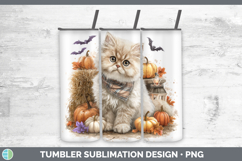 GorgeousCats Boho Autumn Tumbler design.