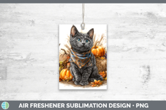 GorgeousCats Boho Autumn Air Freshener design.