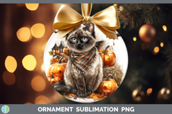 GorgeousCats Boho Autumn Ornament design.