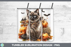 GorgeousCats Boho Autumn Tumbler design.