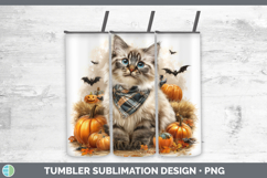 GorgeousCats Boho Autumn Tumbler design.